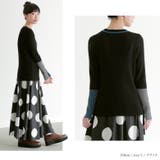 n'OrLABEL配色リブ編みデザインニット | osharewalker | 詳細画像13 