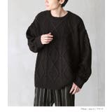 n'OrLABELケーブルデザインニット  | osharewalker【MEN】 | 詳細画像13 