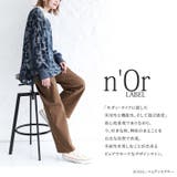 n'OrLABEL花柄ベロアシアープルオーバー | osharewalker | 詳細画像16 