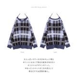n'OrLABELオリジナルチェック柄ジャカードニット | osharewalker | 詳細画像3