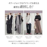 n'OrLABELドビーストライプフリルブラウス | osharewalker | 詳細画像3 