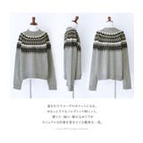 n'OrLABELノルディック柄ニット  | osharewalker【MEN】 | 詳細画像3 