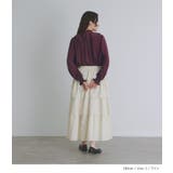 somari imaginationボウタイ付きラッフルフリルブラウス | osharewalker | 詳細画像5 