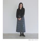 somari imaginationボウタイ付きラッフルフリルブラウス | osharewalker | 詳細画像10 