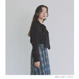 somari imaginationボウタイ付きラッフルフリルブラウス | osharewalker | 詳細画像11 