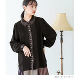 somari imaginationカットワーク刺繍ピンタックブラウス | osharewalker | 詳細画像8 