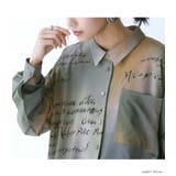 kOhAKUグラデーションプリントロングシャツ | osharewalker | 詳細画像7 