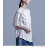 kOhAKU接触冷感ねじりアシメTシャツ | osharewalker | 詳細画像8