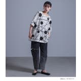kOhAKUランダムドット柄モードTシャツ | osharewalker | 詳細画像9