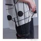 kOhAKUランダムドット柄モードTシャツ | osharewalker | 詳細画像13