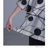 kOhAKUランダムドット柄モードTシャツ | osharewalker | 詳細画像14