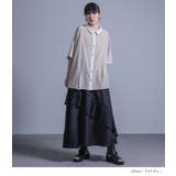 kOhAKUシアー切り替えシャツ | osharewalker | 詳細画像2 