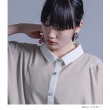 kOhAKUシアー切り替えシャツ | osharewalker | 詳細画像10 