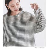 n'OrLABELシアーボーダーカットソー | osharewalker | 詳細画像9 