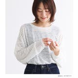 n'OrLABELシアーボーダーカットソー | osharewalker | 詳細画像11 