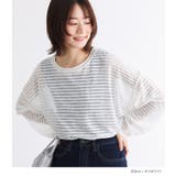 n'OrLABELシアーボーダーカットソー | osharewalker | 詳細画像15 