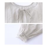 n'OrLABEL前後2wayリボン付きシアーブラウス | osharewalker | 詳細画像17 