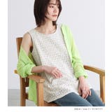 n'OrLABELレースドッキング配色タンクトップ | osharewalker | 詳細画像8