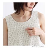 n'OrLABELレースドッキング配色タンクトップ | osharewalker | 詳細画像12