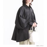 n'OrLABELドレープフレアシャツブラウス | osharewalker | 詳細画像6