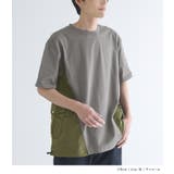 n'OrLABEL異素材デザインTシャツ | osharewalker【MEN】 | 詳細画像3 