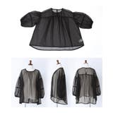 n'OrLABELランタンスリーブチュールトップス | osharewalker | 詳細画像17 