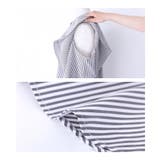 n'OrLABELストライプ柄フレアスリーブブラウス | osharewalker | 詳細画像18 