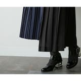 kOhAKUバイカラーアシメプリーツワンピース | osharewalker | 詳細画像10 