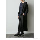 kOhAKUバイカラーアシメプリーツワンピース | osharewalker | 詳細画像3 