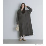 somari imaginationケーブル編みロングニットワンピース | osharewalker | 詳細画像6