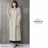 somari imaginationケーブル編みロングニットワンピース | osharewalker | 詳細画像4