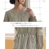 somari imagination異素材配色アシメワンピース | osharewalker | 詳細画像8