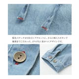 somari imaginationデニムフードワンピース | osharewalker | 詳細画像4