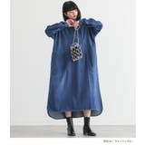 somari imaginationデニムフードワンピース | osharewalker | 詳細画像9