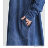 somari imaginationデニムフードワンピース | osharewalker | 詳細画像13