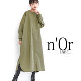 n'OrLABELバンドカラーシャツワンピース | osharewalker | 詳細画像5 
