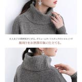 n'OrLABELボリュームタートルニットワンピース | osharewalker | 詳細画像4