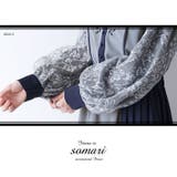 somari imagination花柄刺繍レース切り替えワンピース  | osharewalker | 詳細画像10 