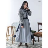 somari imagination花柄刺繍レース切り替えワンピース  | osharewalker | 詳細画像3 