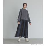 somari imaginationレースドッキングケーブルニットワンピース | osharewalker | 詳細画像4 