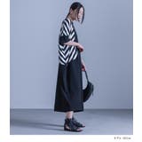 kOhAKUボーダー柄切り替えコクーンワンピース  | osharewalker | 詳細画像4 