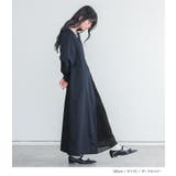 somari imagination異素材プリーツ切替アシメワンピース | osharewalker | 詳細画像2 