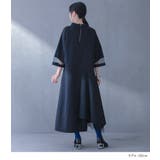 kOhAKUメッシュ切替アシメワンピース | osharewalker | 詳細画像4