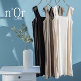 n'OrLABEL着丈が選べるブラ紐隠しペチワンピース | osharewalker | 詳細画像11 