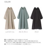 n'OrLABELバックギャザースキッパーシャツワンピース | osharewalker | 詳細画像17