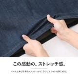 n'OrLABELひんやり冷感デニムギャザーワンピース | osharewalker | 詳細画像5