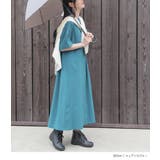 n'OrLABELハレアメ撥水バンドカラーワンピース | osharewalker | 詳細画像11