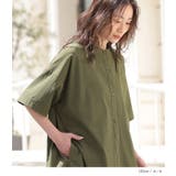 n'OrLABELハレアメ撥水バンドカラーワンピース | osharewalker | 詳細画像14