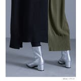 kOhAKU配色アシメタートルネックニットワンピース | osharewalker | 詳細画像13