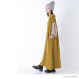 n'OrLABELバイカラー異素材ドッキングワンピース  | osharewalker | 詳細画像12 